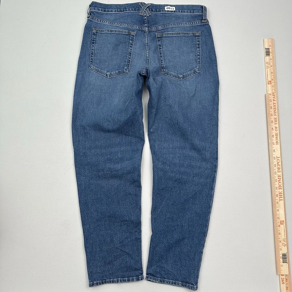 Alex Mill Amber Midrise Slim Jeans Women 30 10 32x29 Vintage Dark Indigo USA